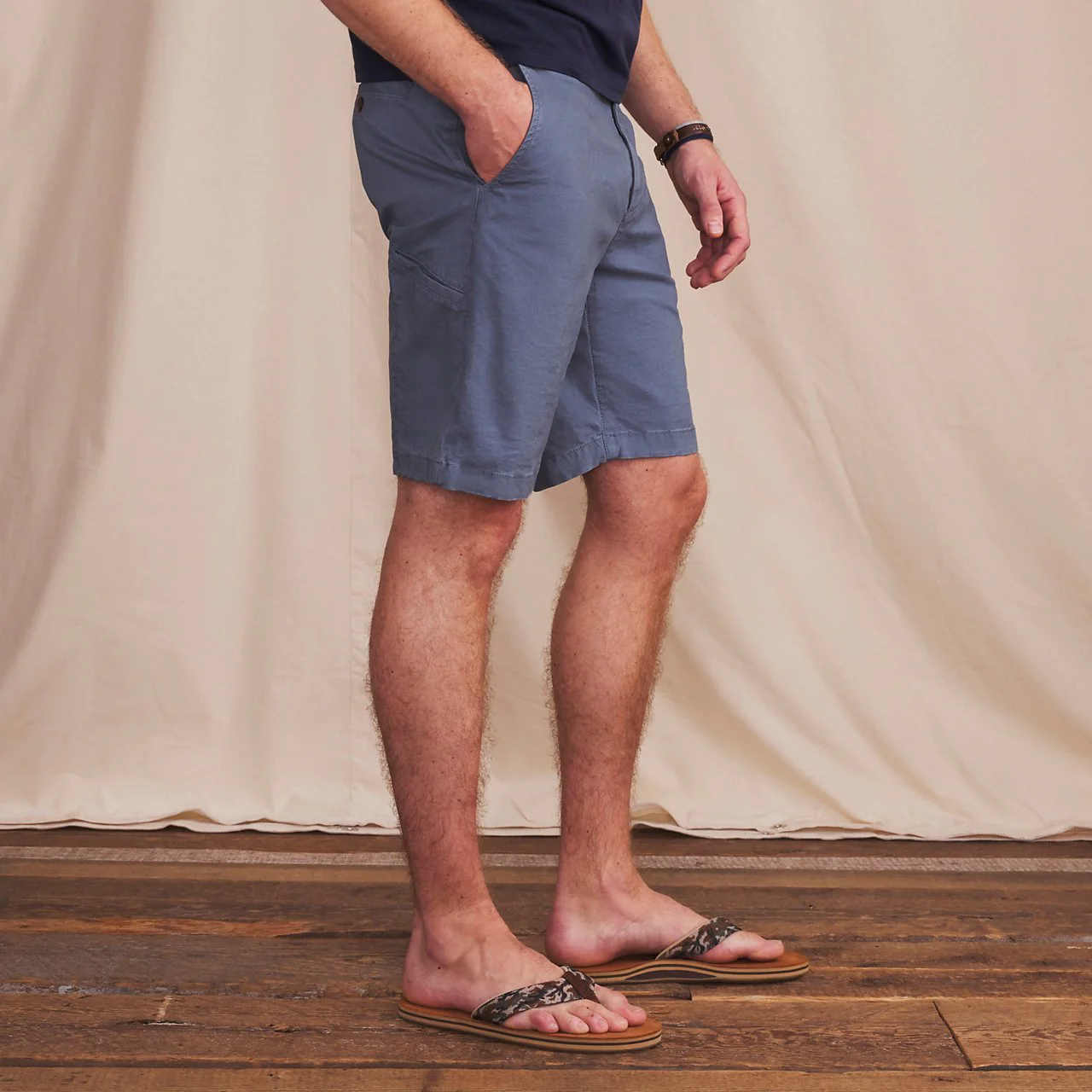 1856 Stretch Twill 9" Chino Shorts - Image 5
