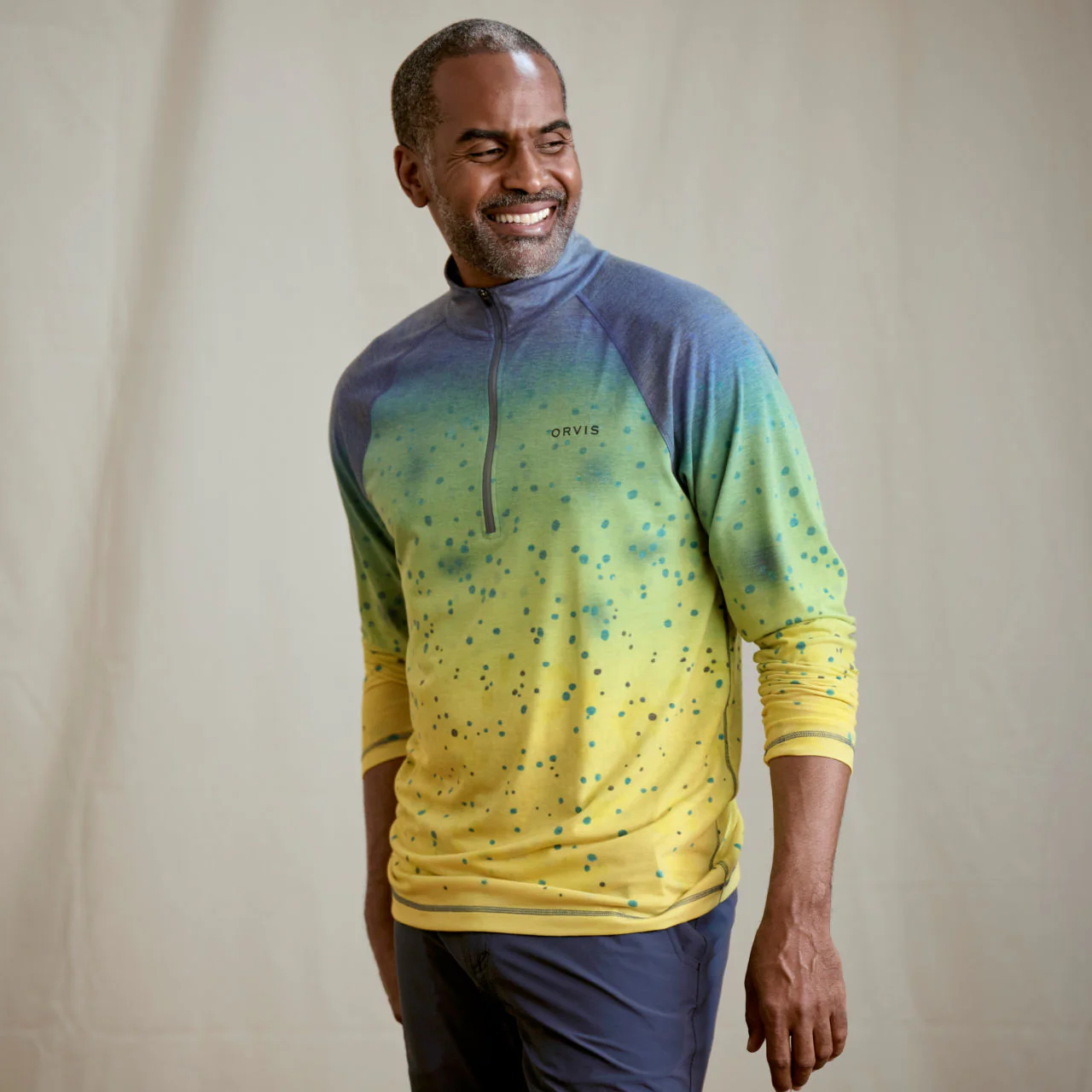 DriCast Printed Quarter-Zip - Image 3