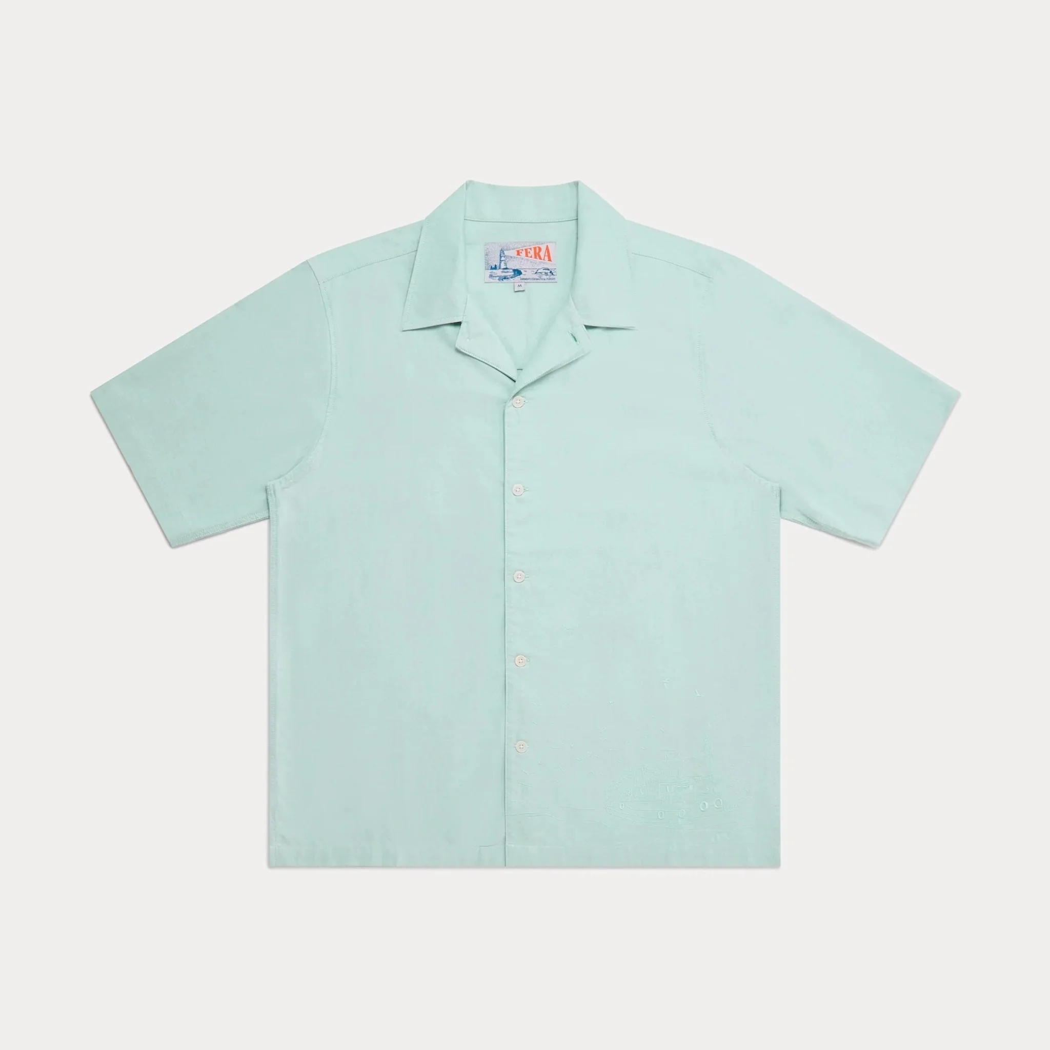 Fera Embroidered Dune Shirt - Image 3