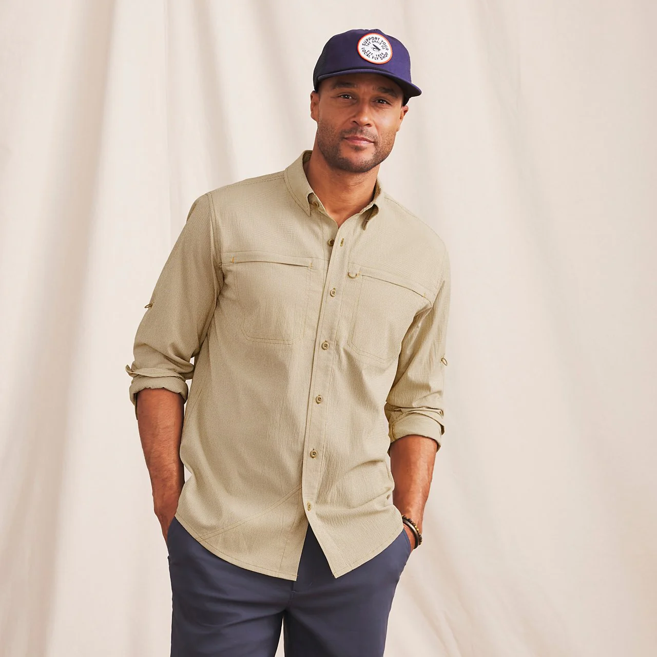 Men's Open Air Caster Long-Sleeve Shirt - Image 5