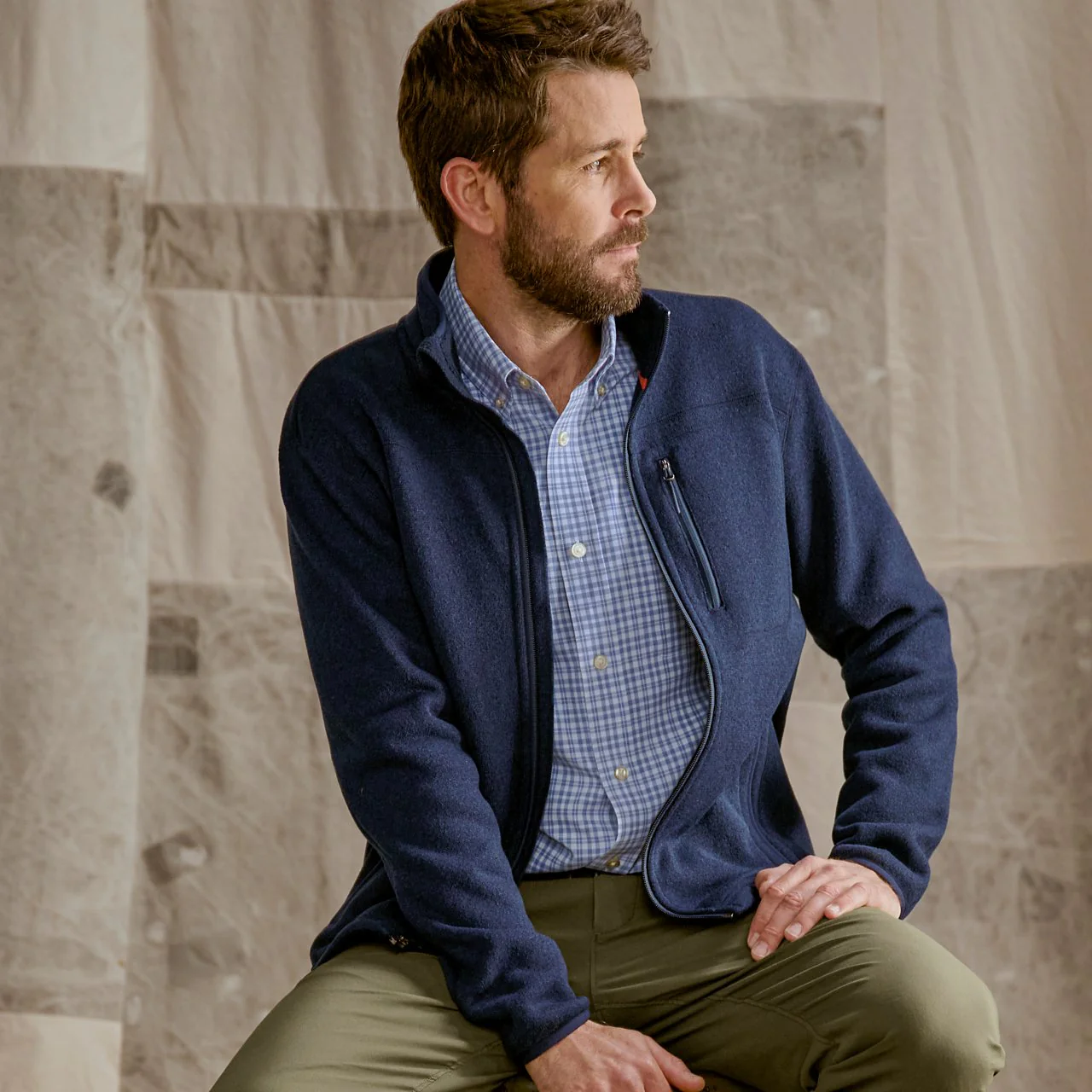 R65™ Recycled Sweater Fleece Jacket - Image 2