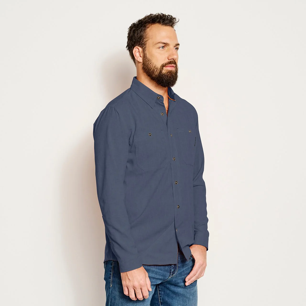 Tech Chambray Work Shirt - Image 10