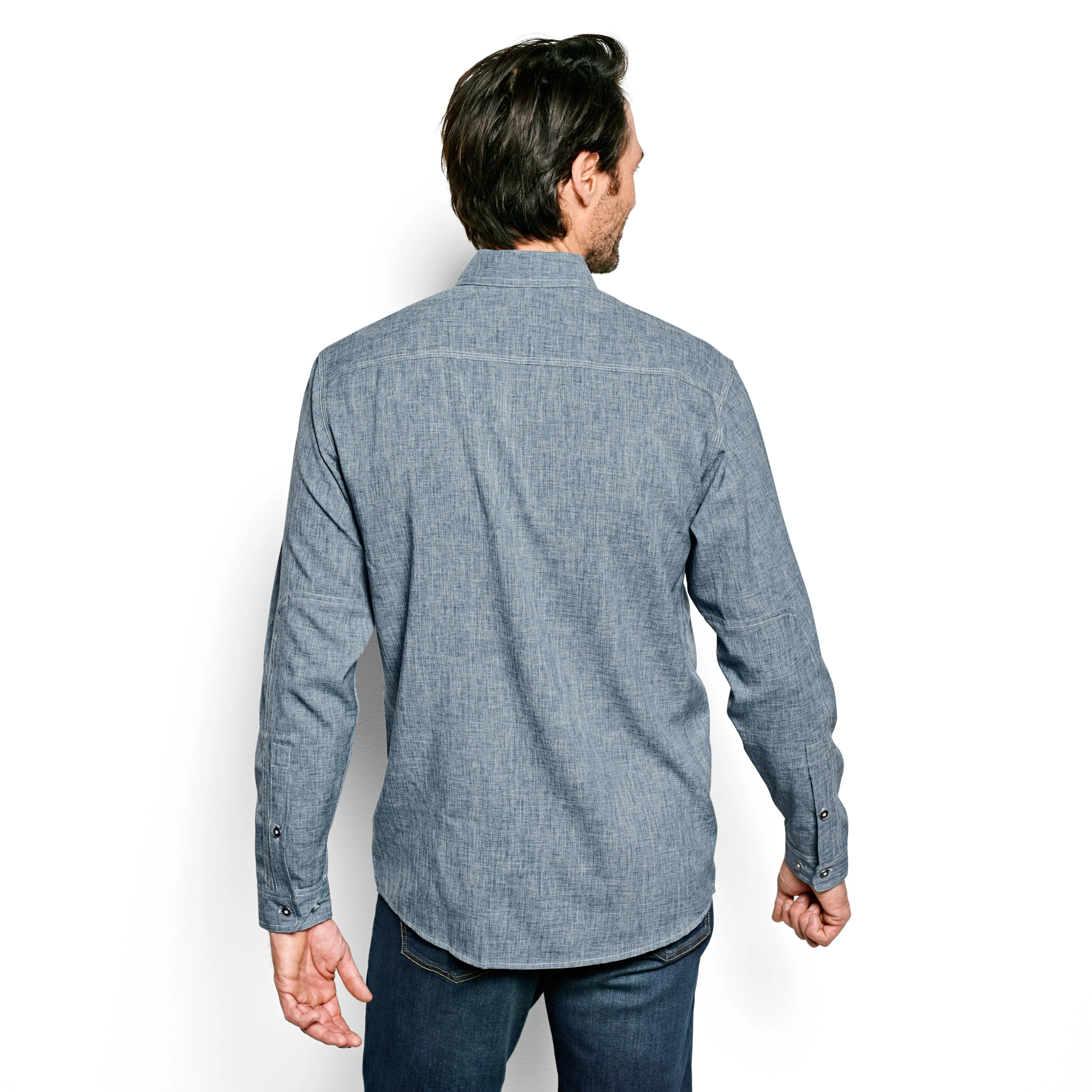 Tech Chambray Work Shirt - Image 5