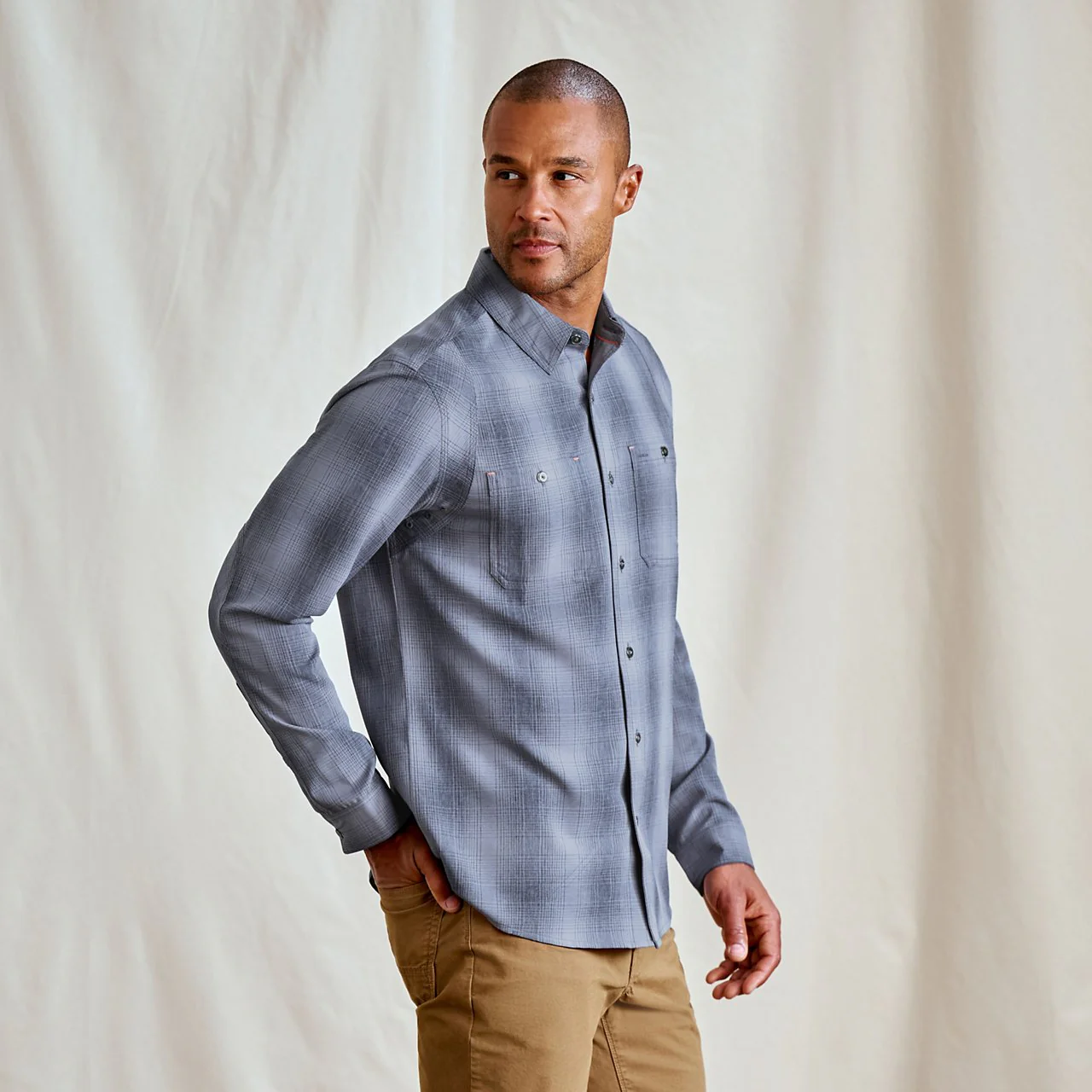 Tech Chambray Work Shirt - Image 4